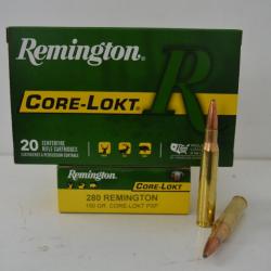1 boite de balles Remington calibre 280rem 150gr
