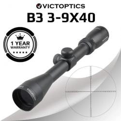 Victoptica  B3 3-9x40 Lunette de Tir pour fusil à Air Comprimé Airsoft Pneumatiques Chasse