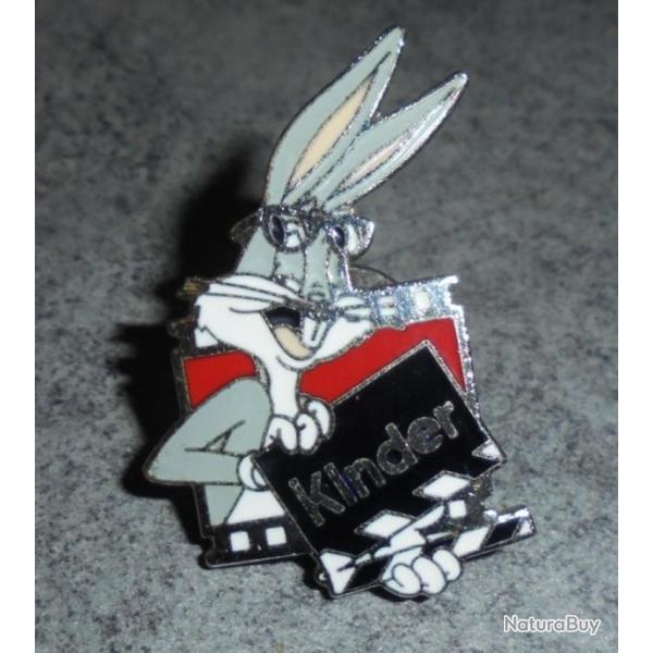 PIN'S KINDER BUGS BUNNY - DEMONS & MERVEILLES - 1991 - WARNER BROS Cinma