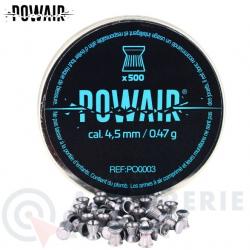 Plombs Tête Plate Powair 4.5 mm 0.47g