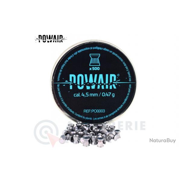 Plombs Tte Plate Powair 4.5 mm 0.47g