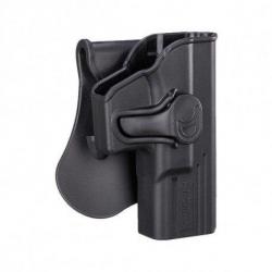 Holster CQC CZ75D / SP01 Droitier Noir (Amomax)