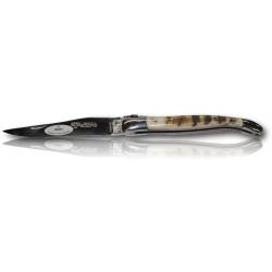 COUTEAU LAGUIOLE EN AUBRAC 12CM INOX CROUTE DE BELIER