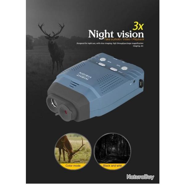 Fire Wolf NV100 MONOCULAIRE 2X VISION NOCTURNE -