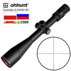 OHHUNT Lunette de chasse 6-24X50 SF -