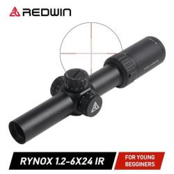 REDWIN RYNOX 1.2-6X24 IR AVEC MONTAGE PAIEMENT EN 3  OU 4 FOIS -