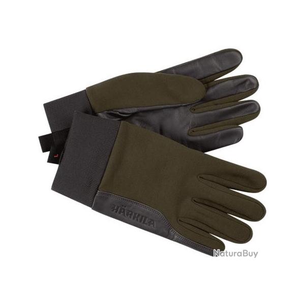 Gants Harkila Driven Hunt Shooting - Vert/Marron