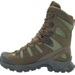 Chaussures Salomon Quest Tracker High GTX - Marron/Vert - 36