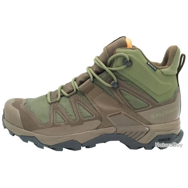 Chaussures Salomon X Ultra Tracker GTX - Vert/Orange - 49