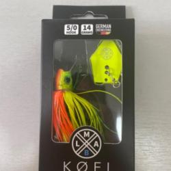 !! LEURRE LMAB KOFI MULTIVIBE 14gr COL FIRETIGER