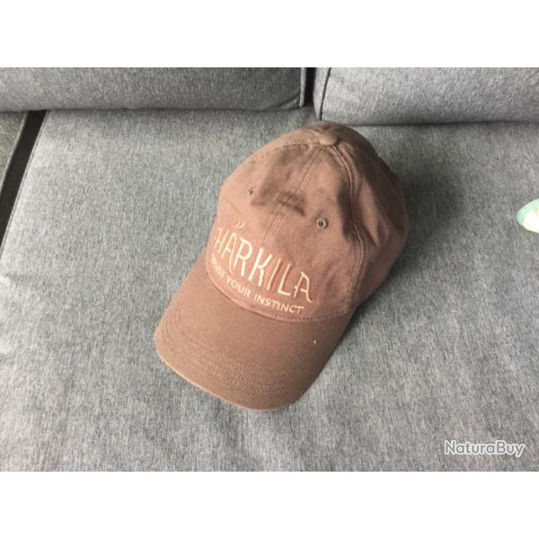 Casquette harkila marron