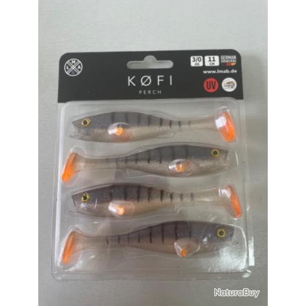 !! LEURRE LMAB KOFI PERCH 11cm COL GHOST PERCH