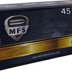 Cartouches MFS cal. 45 ACP FMJ 230gr - lot de 1000