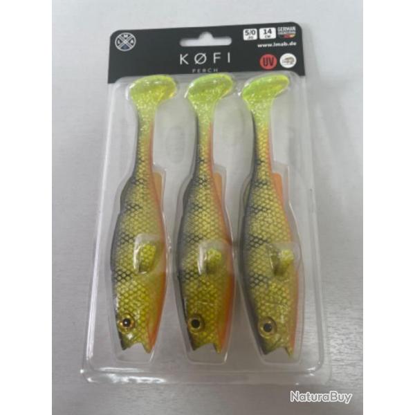 !! LEURRE LMAB KOFI PERCH 14cm COL NATURAL PERCH