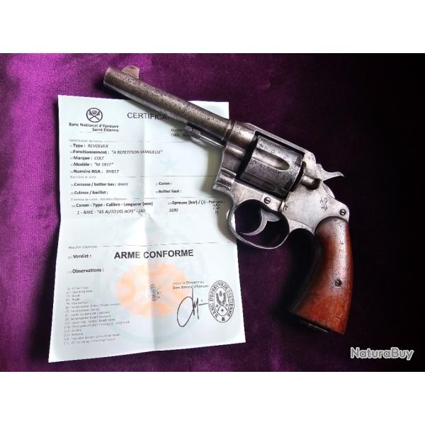 Revolver COLT 1917, USA, cal. 45acp, Cat B