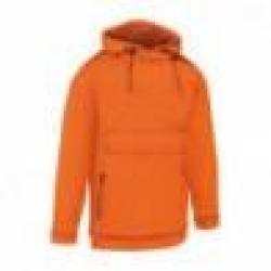 Sweat Capuche Enfant Orange 8A - Percussion