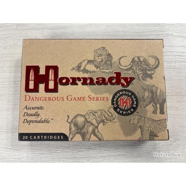 Cartouches Hornady dangerous Game 375 HH