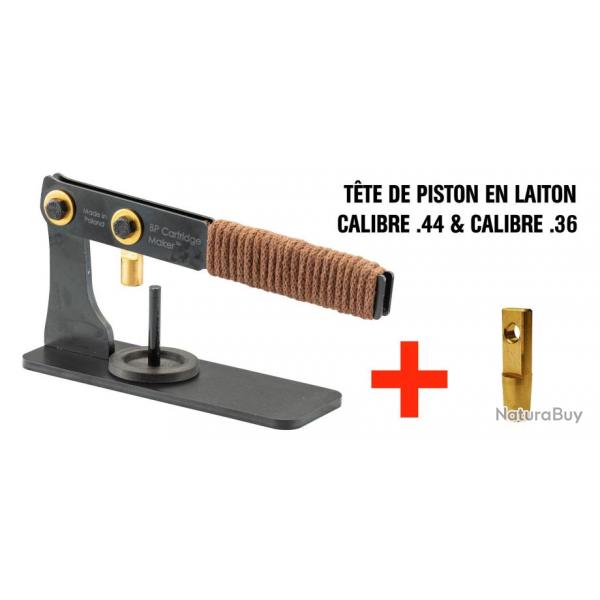 Presse rechargement BP MAKER pour revolver poudre noire calibre .44 + calibre .36