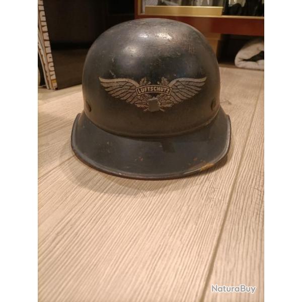 Casque allemand luftschutz