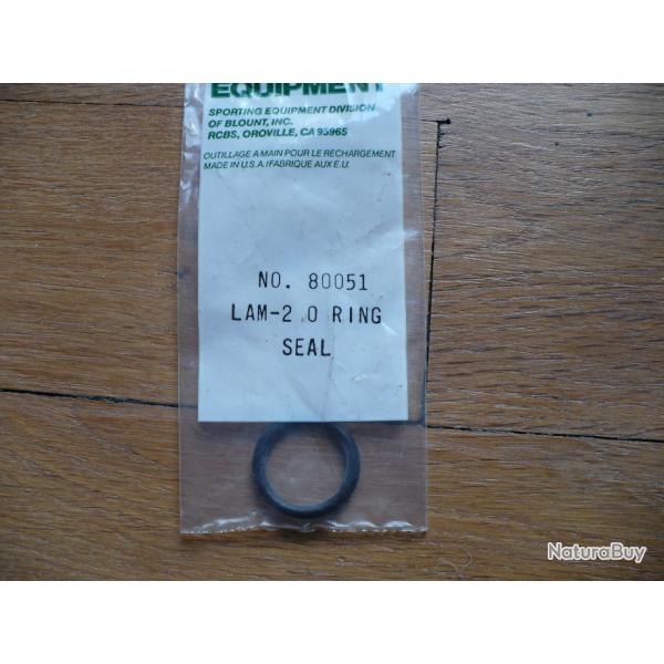 JOINT TORIQUE POUR PRESSE A RECALIBRER RCBS LUBE-A-MATIC LAM-2/ O RING SEAL#NO.80051