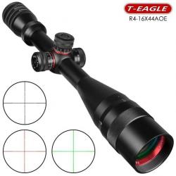 T-Eagle Lunette de Visée Optique 4-16x44 AOE Rail 20MM