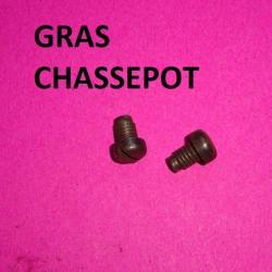 lot de 2 vis réglementaires arrêt de culasse de fusil GRAS / CHASSEPOT -VENDU PAR JEPERCUTE(D20L173)