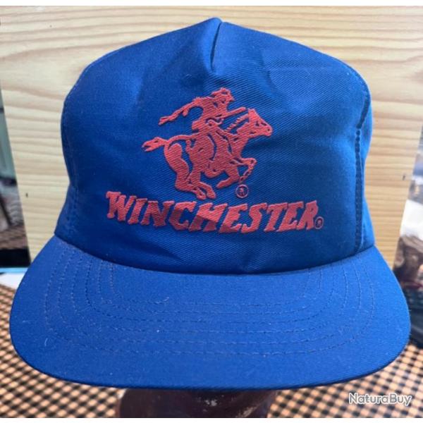 Rare authentique casquette vintage winchester ramene des usa