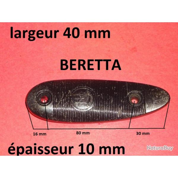 plaque de couche de crosse fusil BERETTA  7.00 euros !!!!!!!! - VENDU PAR JEPERCUTE (JO591)