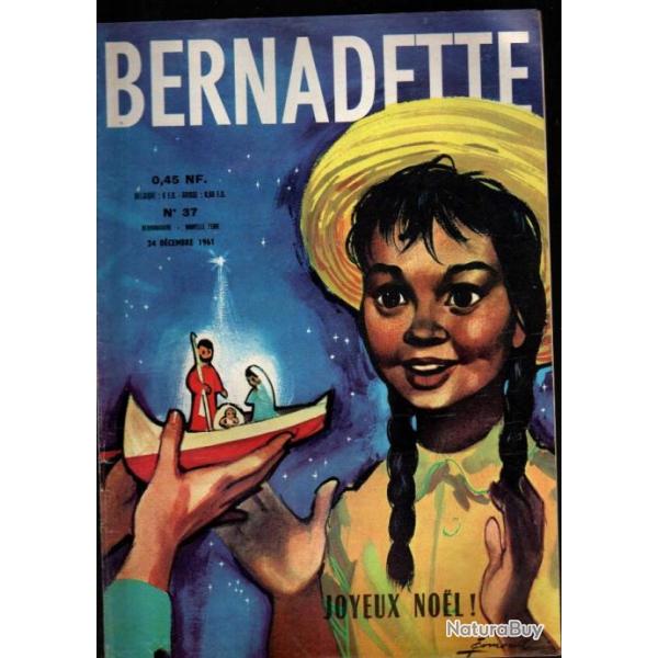 revue bernadette 37 du 24 dcembre 1961