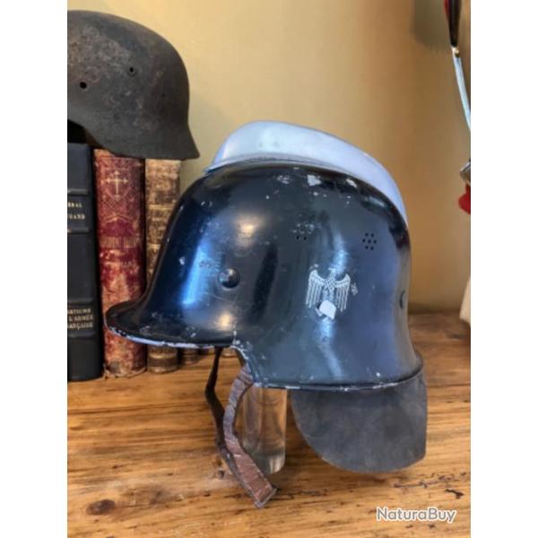 Casque de pompier allemand mod 1934 - ww2 - militaria