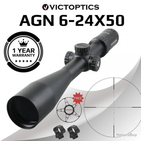 Victoptics Lunette De Vise S4 6-24x50 FFP  FDE MDL Riflescope Hunting