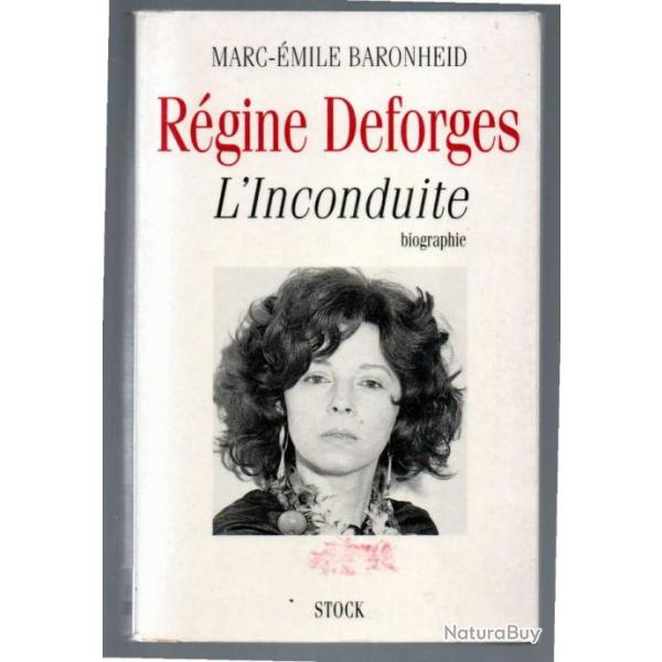 rgine deforges l'inconduite de marc-mile baronheid biographie