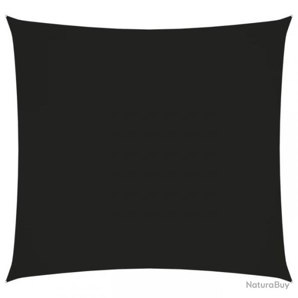 Voile de parasol tissu oxford rectangulaire 2x2,5 m noir