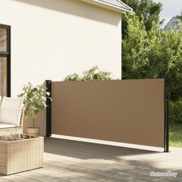 Auvent latral rtractable taupe 140x300 cm