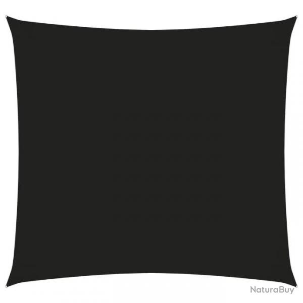 Voile de parasol tissu oxford rectangulaire 2,5x3 m noir