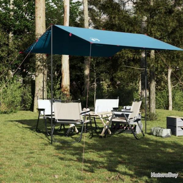 Bche de camping bleu 300x294 cm impermable