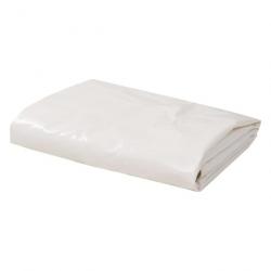 Bâche 650 g / m² 1,5 x 10 m Blanc