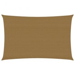 Voile d'ombrage 160 g/m² Taupe 2,5x4,5 m PEHD