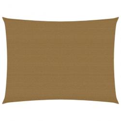 Voile d'ombrage 160 g/m² Taupe 2x3 m PEHD