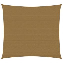 Voile d'ombrage 160 g/m² Taupe 5x5 m PEHD