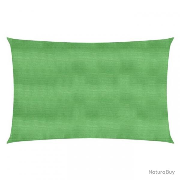 Voile d'ombrage 160 g/m Vert clair 3x6 m PEHD