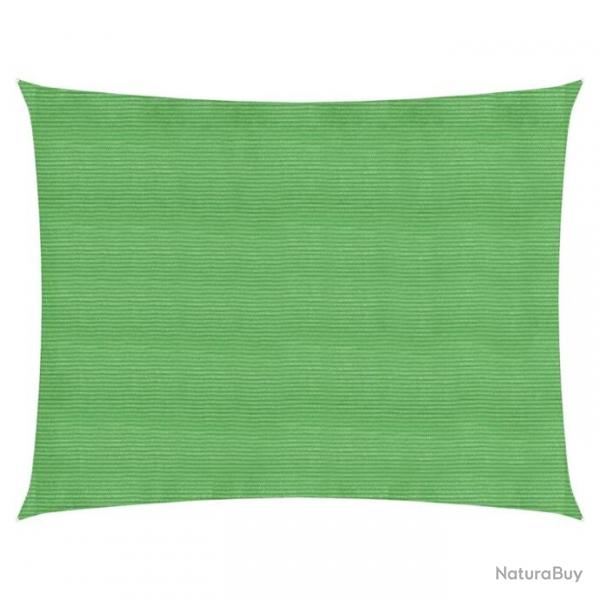 Voile d'ombrage 160 g/m Vert clair 2x3 m PEHD