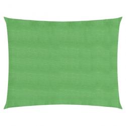 Voile d'ombrage 160 g/m² Vert clair 4x5 m PEHD