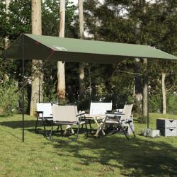 Bâche de camping vert 500x294 cm imperméable