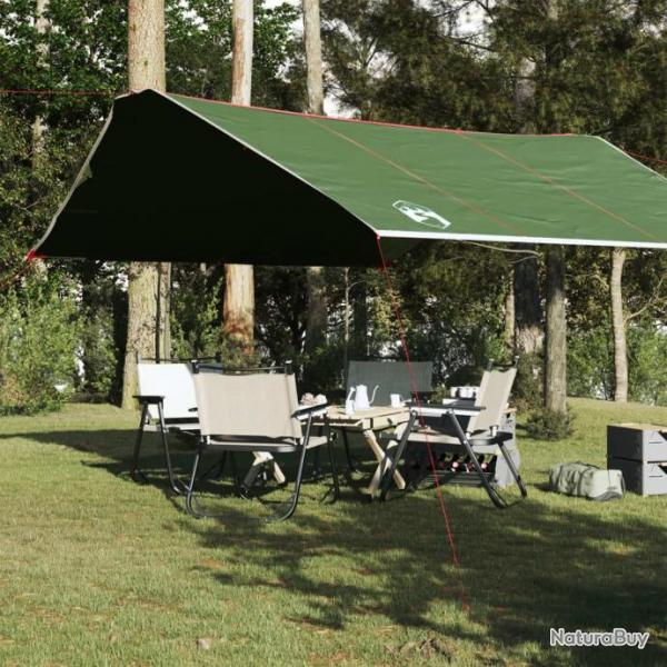 Bche de camping vert 420x440 cm impermable