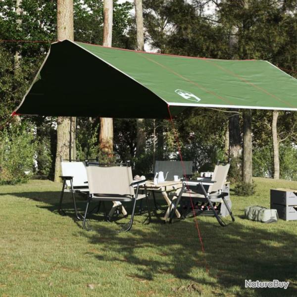 Bche de camping vert 420x440 cm impermable