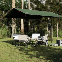 Bâche de camping vert 360x294 cm imperméable