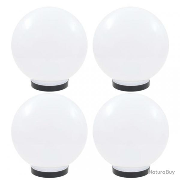 Lampes  LED sous forme de boule 4 pcs Sphrique 25 cm PMMA