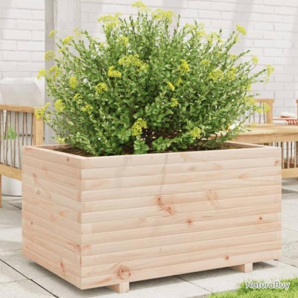 Jardinire 90x60x49,5 cm bois de pin massif