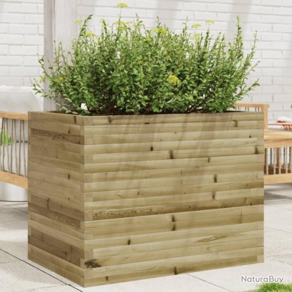 Jardinire 90x60x68,5 cm bois de pin imprgn